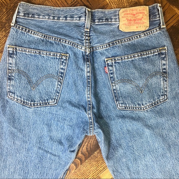 🦇Vintage Levi’s 501 80’s 90’s Era Jeans Sz 30 - Picture 5 of 15
